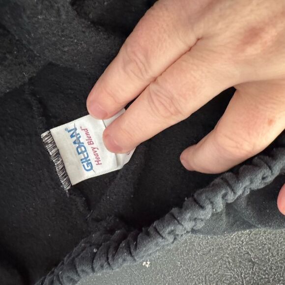 Police Wife Sweatpants! Perfect accessory for any first wife, black joggers. Lg - Picture 9 of 9